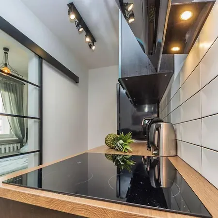 Daire Hello Apartment Gdansk Apartament Dark Brzezno